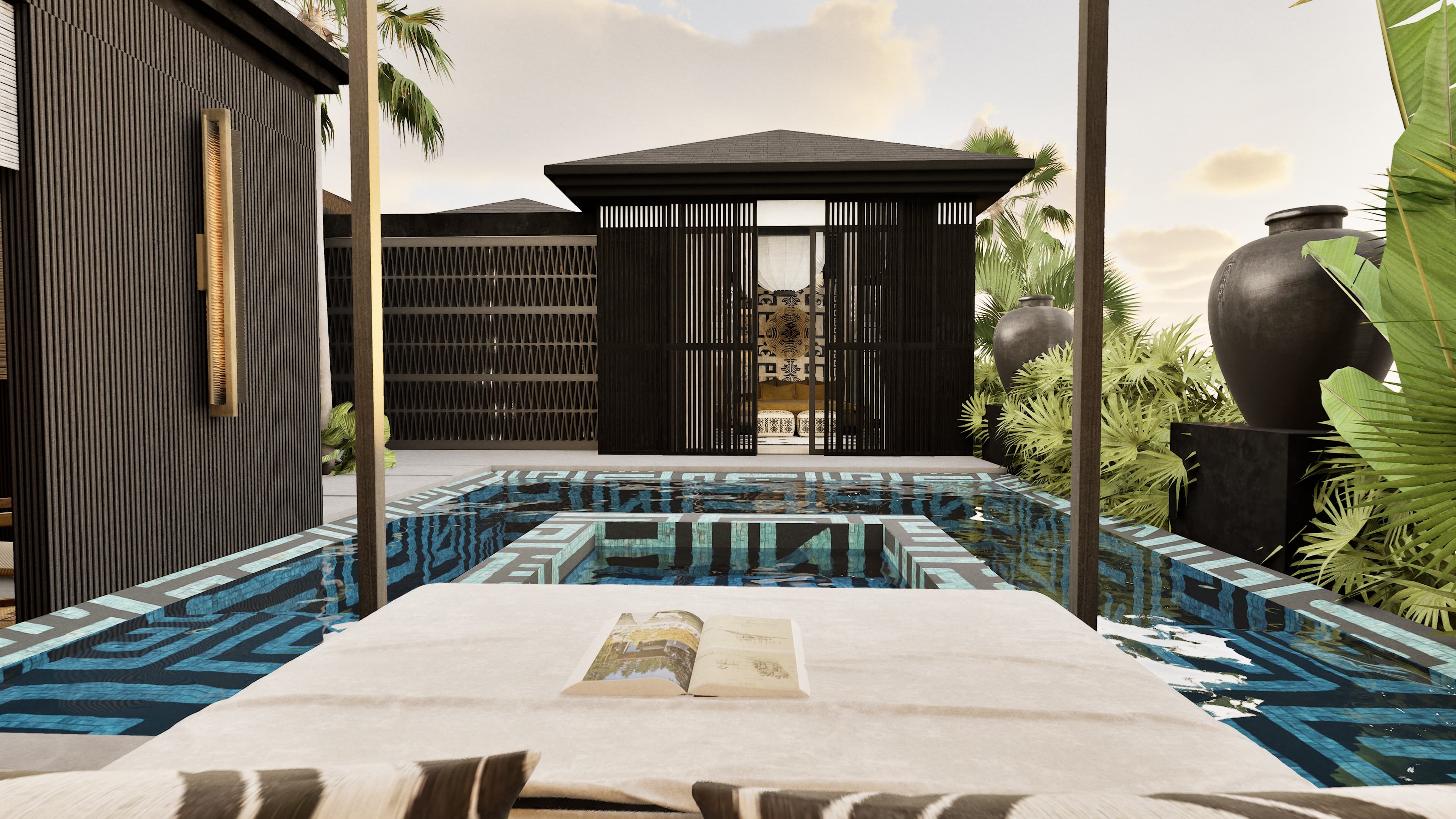 Mizu 8-metre infinity pool over the ocean